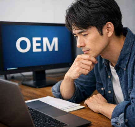 OEMキーは個人利用で大丈夫か