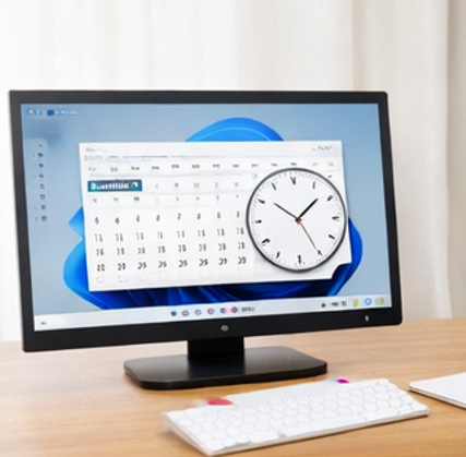 Windows11の秒数表示とカレンダー設定方法