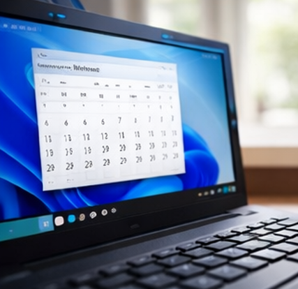 Windows11の秒数表示とカレンダーまとめ
