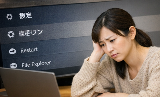 windows11 表示言語が変わらない