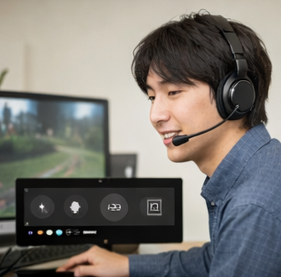 Xbox Game Barで録画する手順