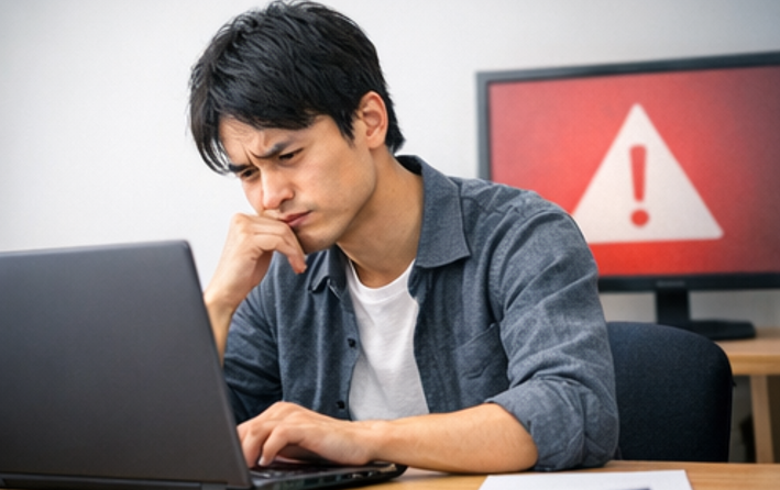 検索履歴削除できない原因