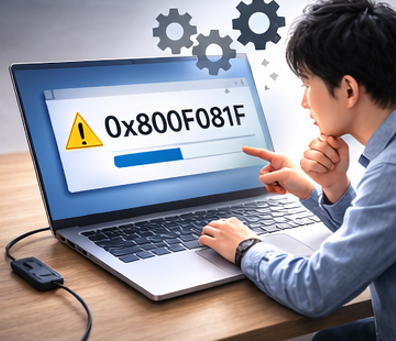 0x800f081fの対処法