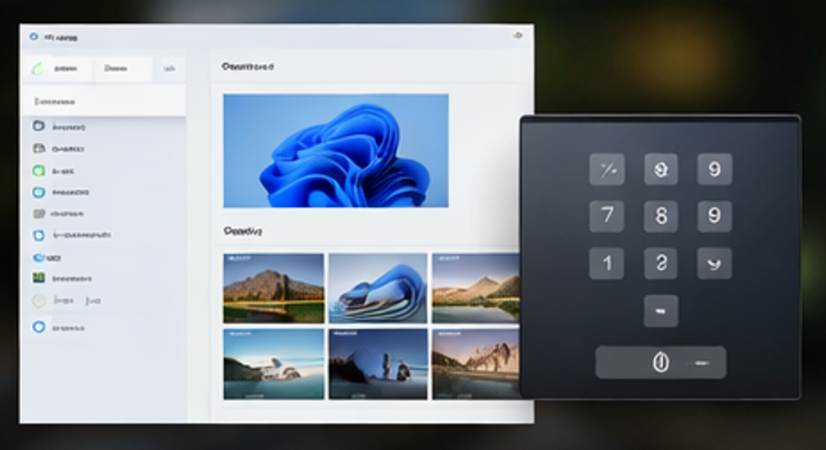起動時の画面画像変更と背景