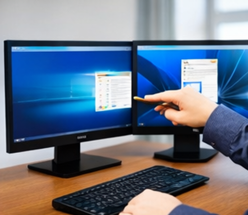windows11の複数モニター移動方法