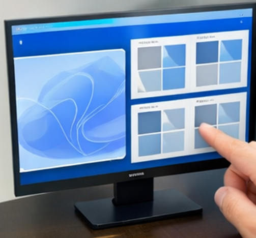 windows11のスナップレイアウトショートカット
